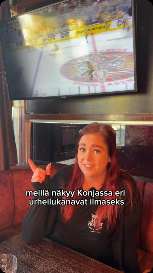 Sporttia näkyy joka päivä, tervetuloa!✨😍

#malmi #konja #baari #ilmainen