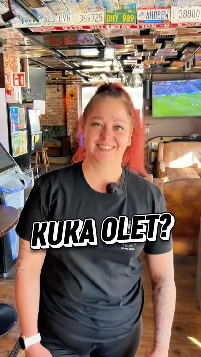 Tässä meidän Tiia, Konjan ravintolapäällikkö!😍 

#konja #ravintolapäällikkö #malmi